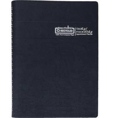 House of Doolittle 2022 7" x 10" Appointment Planner Black 289632-22