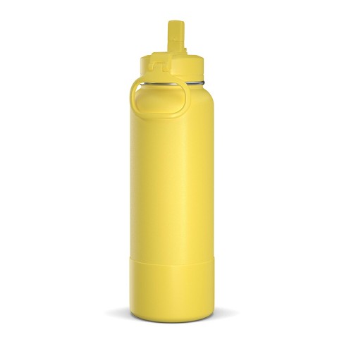 Hydrapeak Voyager 40oz Tumbler With Handle And Straw Lemon : Target