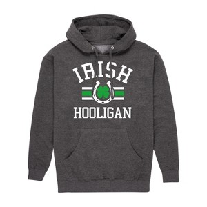 Men's - Instant Message - Irish Hooligan Athletic Graphic Fleece Pullover Hoodie - 1 of 4