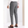 Lars Amadeus Men's Dots Pattern Slim Fit Flat Front Pants - 3 of 4
