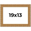 PosterPalooza | Contemporary Gold Picture Frame - UV Acrylic, Backing Board, Hanging Hardware Included - 2 of 4
