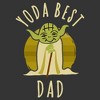 Men's Star Wars: A New Hope Yoda Best Dad Cartoon T-Shirt - 2 of 3