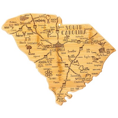 Totally Bamboo Destination South Carolina Serving and Cutting Board
