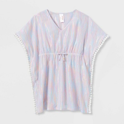 Girls' Striped Cover Up Dress - Cat & Jack™