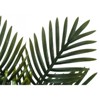 Syemin Artificial Plant Palm Indoor Faux Plant with Black Pot for Indoor Walkway Entryway Decor Real Touch Decorative, Green, 23"*21"*20" - 4 of 4