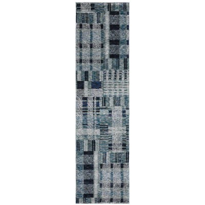 Oriental Weavers Atlas 752B0 Blue Indoor Area Rug - 2'6" x 12'