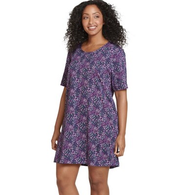Jockey Women's Everyday Essentials 100% Cotton Short Sleeve Sleepshirt