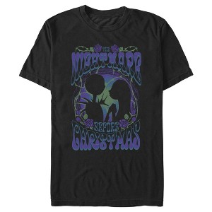 Men's The Nightmare Before Christmas Jack and Sandy Couple Silhouette T-Shirt - 1 of 4