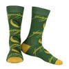 Lord Of The Rings Socks Men's Ring Adventure Design Adult Mid Calf Crew Socks 2 Pair Multicolored - 3 of 4