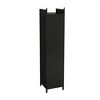 GDFStudio Maurice 13.78'' Contemporary Tempered Glass Door Cabinet - 4 of 4