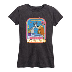 Women's - Disney - Lady and the Tramp Spaghetti Dinner For Two Short Sleeve Graphic T-Shirt - 1 of 4