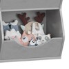 GustoWave 3-Tier Kids Bookshelf - Toddler Book Display Shelves for Classrooms, Playrooms 5 Compartment Bookshelf & Toy Shelf for Bedroom, Living Room - 4 of 4