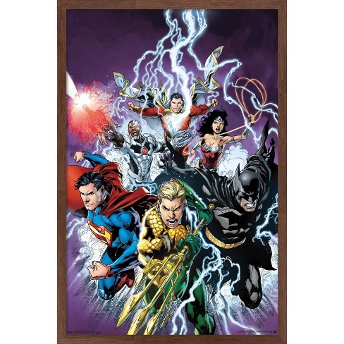 Trends International DC Comics - Justice League Rebirth - Group Wall  Poster, Unframed Version, 22.375 x 34 : : Home