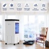 Topteng Portable 10L Evaporative Air Conditioner 3-IN-1 Evaporative Cooler with Remote Control Fan & Humidifier - 2 of 4