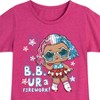 Girls' - LOL Surprise! - 4th of July Fitted Short Sleeve Graphic T-Shirt - 2 of 4