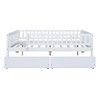 Whisen Twin Size Daybed Wood Bed with Two Drawers - 3 of 4
