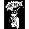 Harley Quinn Black and White Character Costume Men's Black Long Sleeve Shirt - 2 of 2