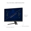 ViewSonic VX2767-MHD 27 Inch 1080p Gaming Monitor with 100Hz, 1ms, Ultra-Thin Bezels, FreeSync, Eye Care, HDMI, VGA, and DP - 4 of 4