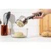 15oz Potato Ricer, Heavy Duty Stainless Steel Potato Masher and Ricer Kitchen Tool, Nonslip Handle,  Press and Mash Kitchen Gadget - 4 of 4