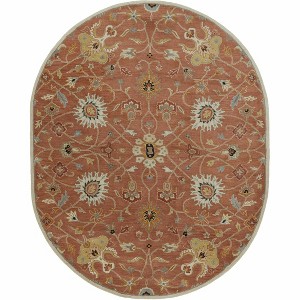 Hauteloom Logville Hand Tufted Rust 1119 Wool Rug - 1 of 4