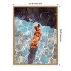 Amanti Art Dogs Life Wading by Justyna Jaszke Framed Canvas Wall Art - 3 of 4