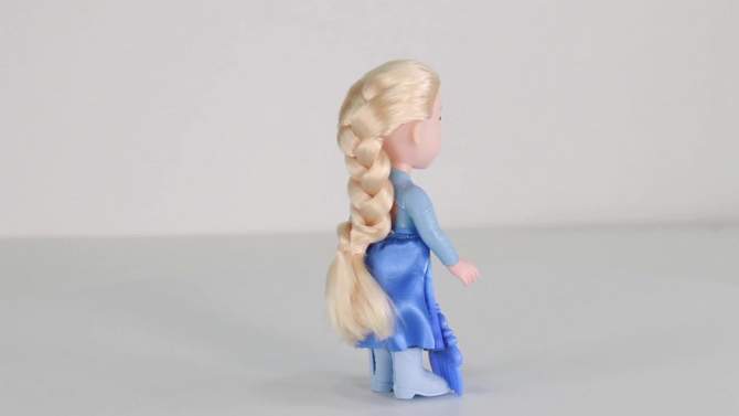 Disney Frozen 2 Petite Elsa Adventure Doll, 2 of 11, play video