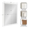 Kate and Laurel Kalla Rectangle Bathroom Wall Mirror - 2 of 4