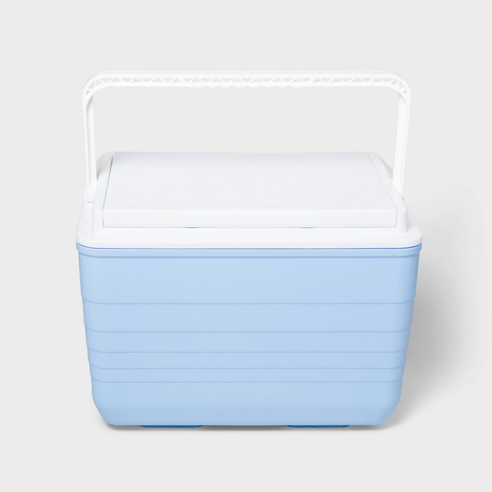 Hardside Cooler 12 Cans/10qt Light Blue - Sun Squad™