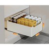 Fridge  Drawer,Extendable Drawer Kitchen High Drawers Organiser Kitchen,Metal Kitchen Cabinet  for Kitchen Cabinets, No Drilling,25 W x 43 D x 14 H - 4 of 4