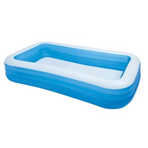 Intex Swim Center 72in x 120in x 22in Family Backyard Inflatable Swimming Pool - 1 of 4