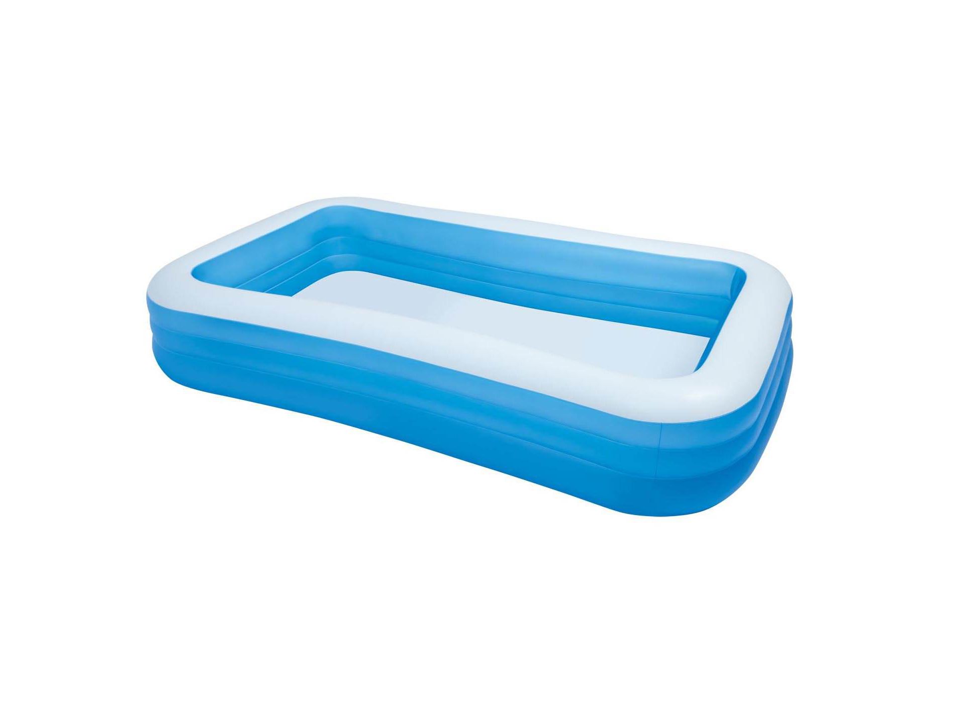 Intex Swim Center 72in x 120in x 22in Family Backyard Inflatable Swimming Pool