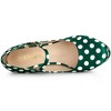 Allegra K Women's Polka Dots Platform Round Toe Ankle Strap Stiletto High Heel Pumps - 4 of 4