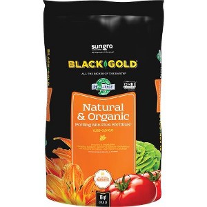 Black Gold 16 Qt. 13-1/3 Lb. All Purpose Natural & Organic Potting Soil ...