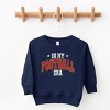 The Juniper Shop In My Football Era - Red Toddler Graphic Sweatshirt - 2 of 4