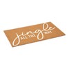 HomeRoots 24" X 36" Brown And White Christmas Outdoor Coir Door Mat - 4 of 4