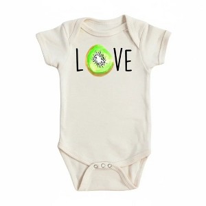 Kiwi Love Newborn Baby Onesie® Bodysuit GS1 - 1 of 4