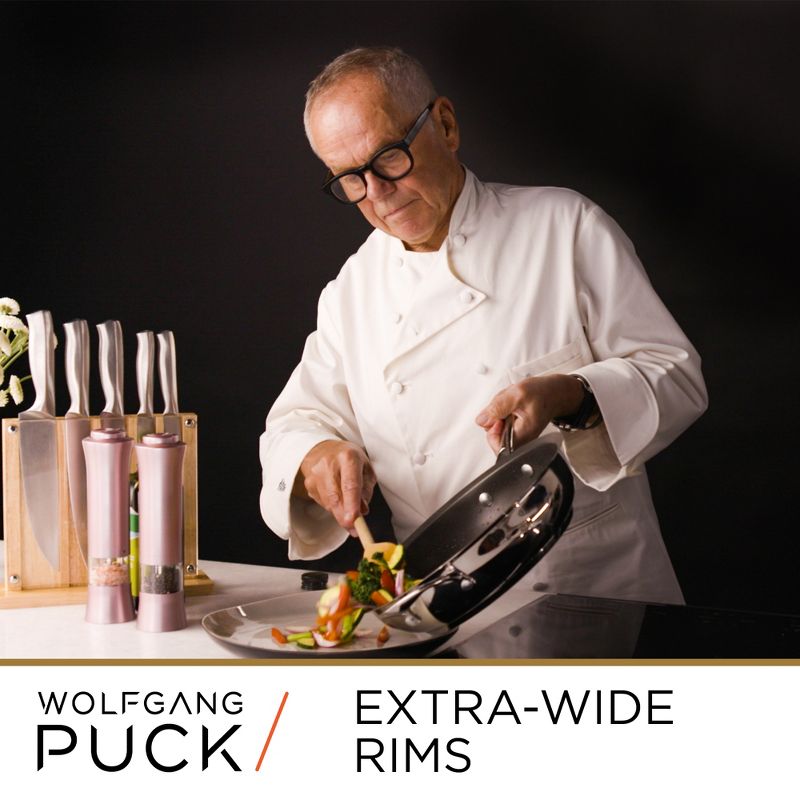 Wolfgang Puck 9-Piece Stainless Steel Cookware Set; Scratch-Resistant Non-Stick Coating, 4 of 6