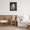 Stupell Industries Bookish Ghost & Flowers Floating Frame Canvas Art - 3 of 4
