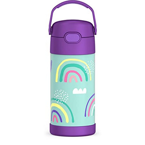 THERMOS 12 oz. Kid's Funtainer Vacuum Insulated Stainless Steel Water  Bottle