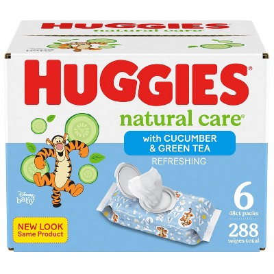 Image of Huggies Natural Care Refreshing Scented Baby Wipes - 288ct