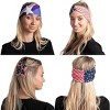 Syncfun July 4th - 4 Pcs Patriotic Accessory Flag Headband, Bandana & Hairpins Accessories, 4 Pcs - 3 of 4