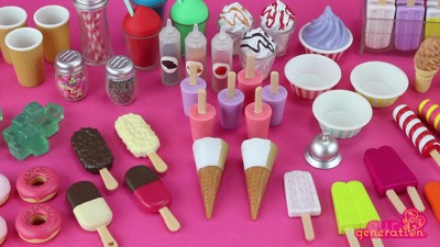 Our Generation OG Sweet Stop Ice Cream Truck Accessories. 6 Ice