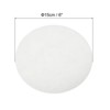Unique Bargains Non-Stick Round Parchment Grilling Air Fryer Steaming Baking Mats White - 2 of 4