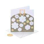 Wedding Shower Card Skirt with Flowers - PAPYRUS