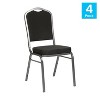 Flash Furniture 4 Pack HERCULES Series Crown Back Stacking Banquet Chair - 2 of 4