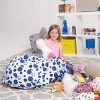 Stuffed Animal Storage Bean Bag Chair Cover for Kids' - Posh Creations - 4 of 4