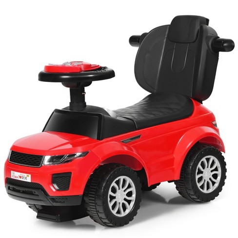 Red plastic cheap car for toddlers