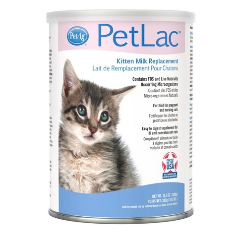 Petlac Milk Replacer Powder For Kittens Wet Cat Food 10.5oz Target