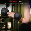 100lbs PVC Hex Dumbbell Weight Set, Exercise & Fitness Dumbbells,Multiple Sizes (5+10+15+20LB) x2 - 3 of 4