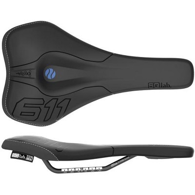 SQlab 611 Ergowave S-Tube rail 150* saddle, blk : Target